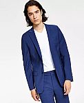 Calvin Klein Men's Slim-Fit Wool-Blend Stretch Suit Jackets $70 (84% Off) and more