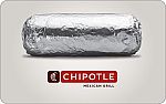 $50 Chipotle Gift Card (Email Delivery) $42.50