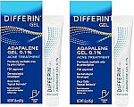 2-pack Differin Acne Treatment Gel 45g Tube $14