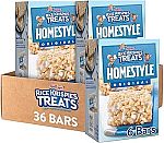 36-Ct Rice Krispies Treats Homestyle Marshmallow Snack Bars $11