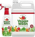 Veggie Wash Fruit & Vegetable Wash 16 oz. Spray + 1 Gallon Refill $15
