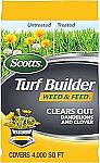 11.32-Lb. Scotts Turf Builder Weed & Feed Lawn Fertilizer & Weed Killer (4,000 Sq. Ft.) $19.98