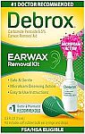 Debrox Ear Wax Removal Kit, Bulb Syringe & 0.5 Fl Oz Ear Wax Removal Drops $2.58