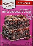 18 Oz Duncan Hines Brownie Mix, Triple Chocolate Chunk $2.21