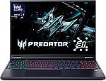 acer Predator Helios Neo 16" WQXGA 240Hz G-SYNC AI Gaming Laptop (Ultra 9 275HX, RTX 5070Ti, 16GB, 1TB) $1639.99