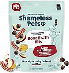 8-oz Shameless Pets Bone Broth Dog Training Treats $3.59