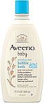 19.2-Oz Aveeno Baby Sensitive Skin Bubble Bath with Oat Extract $5