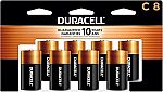 8-Count Duracell Coppertop C Batteries $11.98