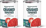 2-Ct 15-Oz Amazon Grocery, Crushed Tomatoes in Puree $1.35