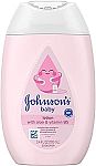 3.4-Oz Johnson's Baby Lotion with Coconut Oil, Aloe Vera & Vitamin B5 $1.57