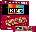 2-Pack 1.4-Oz KIND Bars (Cranberry Almond) $8.25