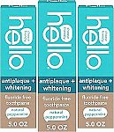 6-Pack 5-Oz hello Antiplaque and Whitening Fluoride Free Toothpaste $16