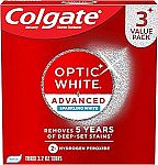 6-Pack 3.2-Oz Colgate Optic White Advanced Hydrogen Peroxide Toothpaste $9