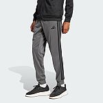adidas men 3-Stripes Tricot Regular Tapered Track Pants $13.60 + Free Shipping