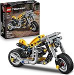 LEGO Technic Yellow Motorcycle Toy 42225 $6.64