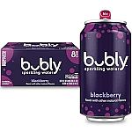 8-Pack 12-Ounce Bubly Sparkling Water $3.21