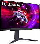 LG Ultragear 27GR75QB 27" QHD Gaming Monitor $199