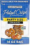 2 Pack 14 oz Snack Factory Original Pretzel Crisps