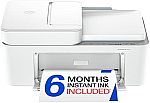 HP DeskJet 4327 Wireless All-in-One Color Inkjet Printer, Scanner, Copier $69.99