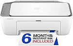 HP DeskJet 2923 Wireless All-in-One Color Inkjet Printer, Scanner, Copier $59.99