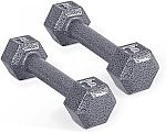 5-Lb Pair CAP Barbell Cast Iron Hex Dumbbell $10.99