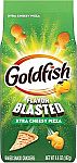 Goldfish Flavor Blasted Xtra Cheesy Pizza Cheese Crackers 6.6oz $1.78 and more