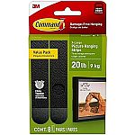8-Pairs Command XL 20-Lb Heavyweight Picture Hanging Strips $5.59
