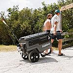 70-Qt Igloo Trailmate Journey Wheeled Cooler (Carbonite) $218.49