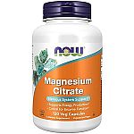 NOW Supplements, Magnesium Citrate 120-Count $4.68