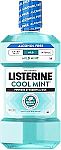 Listerine Cool Mint Alcohol-Free Mouthwash, 6-Pack, 500mL