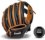 9.5" Franklin Sports RTP Kids Teeball Glove + Ball Set $6.78