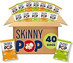 40 Count SkinnyPop Popcorn Variety Pack 0.5 oz $13.32