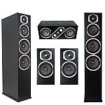 Energy Speakers Set (2x RC-70 Floors + RC-LCR Center + 2x RC-10 Bookshelves Speakers) $799
