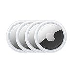 Pack of 4 Apple AirTag (1st Gen) $63