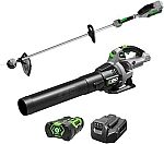 EGO Power+ 56-Volt 15" String Trimmer & 530 CFM Blower Combo $199.99