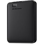 WD 5TB Elements Portable USB 3.0 External Hard Drive $180