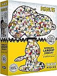 1600-Pc RoseArt Peanuts World's Largest Snoopy Shaped Puzzle $17.42