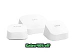 Amazon eero 6 Mesh Wi-Fi Router (Reconditioned) $23 and more
