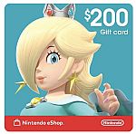 Nintendo eShop $200 Gift Card (Email Delivery) $173