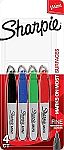 4-Count Sharpie Mini Permanent Markers $4.26