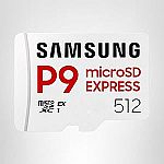 512GB Samsung P9 microSD Express Memory Card $89.99
