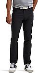 Lee Men's Golf Series 5-Pocket Synthetic Long Pant $12.43 and more