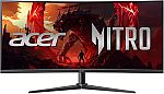 Acer Nitro 34" WQHD 3440x1440 Curved 200Hz Gaming Monitor $199.97