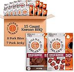 15-pack Golden Island Korean BBQ Variety Pack $18