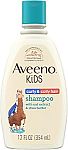 12-Oz Aveeno Kids Curly & Coily Hair Shampoo or Conditioner $4.34 and more