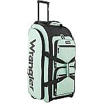 30" Wrangler Wesley Rolling Travel Duffel Bag $27.99