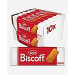 Pack of 10 Lotus Biscoff, Caramelized Biscuit Cookies 8.8oz $17.79