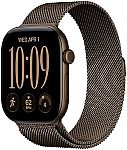 Apple Watch Series 12 GPS 46mm Smartwatch Aluminum Case, Dark Bronze Milanese Loop $489.99